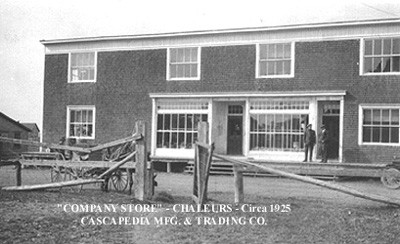 Magasin de la compagnie / Company store (1925.)