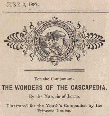 Après leur retour en Angleterre, le marquis et la princesse ont décrit leurs aventures sur la Cascapédia dans le Youth's Companion. (Collection du Musée de la rivière Cascapédia)