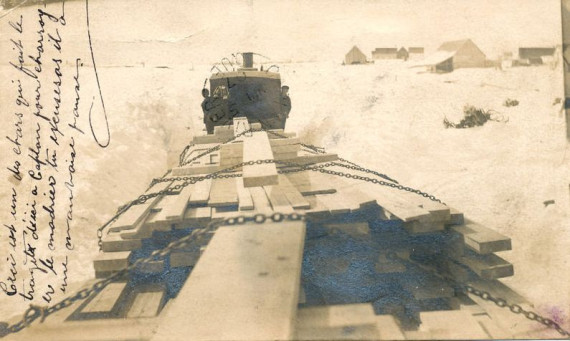  Lumber train, near Caplan, 1907