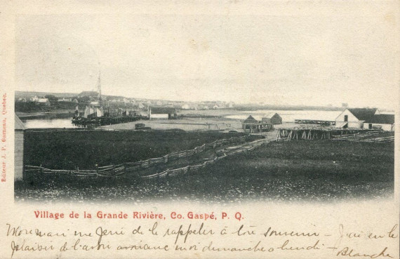 Village de la Grande Rivière, 1905.
