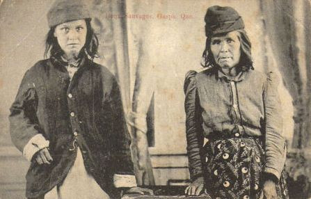 Femmes autochtones, Gaspé / Indigenous women, Gaspé