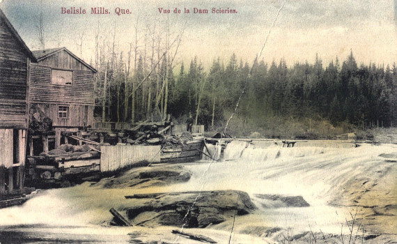Belisle Mills - Scieries, vers 1910