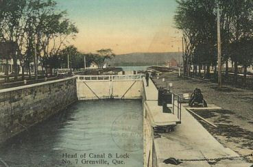 Tête du canal et écluse 7 / Head of Canal and Lock No. 7