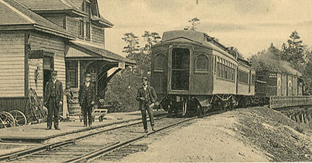 La gare, v.1910 / Train station, c.1910