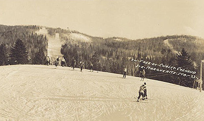 Le ski / Skiing, Chalet Cochand