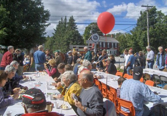 Every year in September, the Missisquoi Historical Society holds its main annual fundraiser -- its famous Apple Pie Festival. Hundreds of visitors flock to the museum from miles around to sample the delicious pies and ice cream served up by museum staff and volunteers.