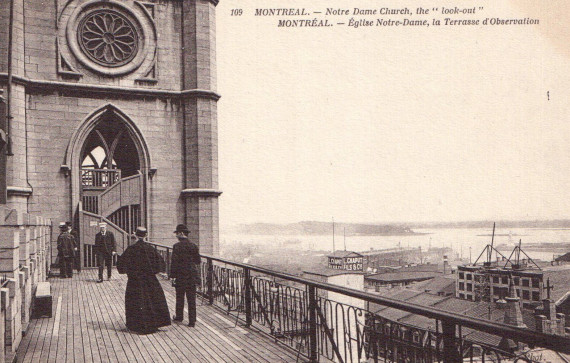 Terrasse d'observation, Église Notre-Dame / Notre Dame Church Lookout