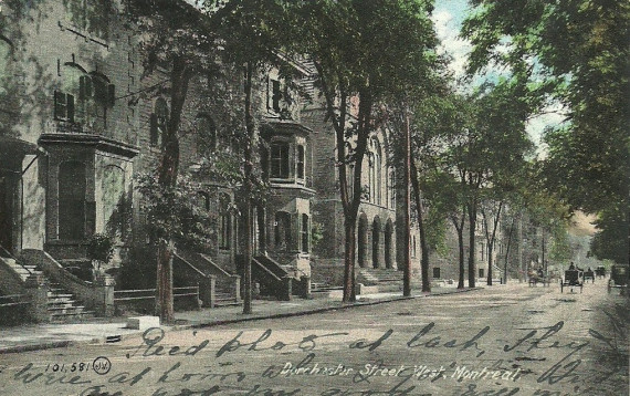 Rue Dorchester vers 1900 / Dorchester Street, c.1900