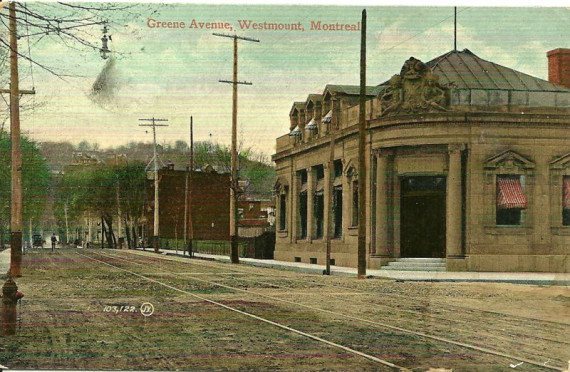 Avenue Greene / Greene Avenue, Westmount, 1905
