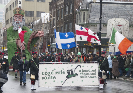 194th Annual St. Patrick's Day Parade in Montreal this Sunday!