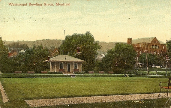 Terrain de boules de Westmount, vers 1908 / Westmount Bowling Green, c.1908