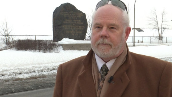 Victor Boyle is a director with the Montreal Irish Memorial Park Foundation. (Matt D'Amours/CBC)