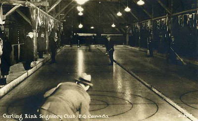 Aréna de curling / Curling rink, Seignory Club