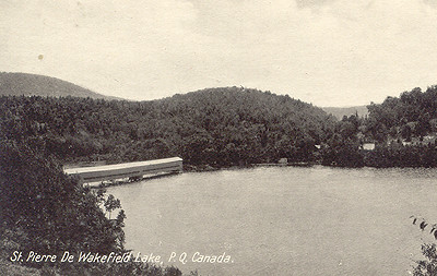 Saint-Pierre-de-Wakefield Lake, 1940s