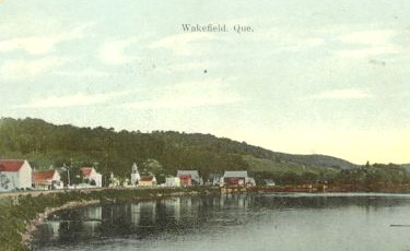 Wakefield, from the Gatineau River, c.1910