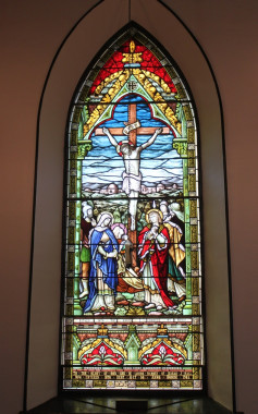 Stained glass, Christ Church / Vitrail, Église anglicane Christ Church