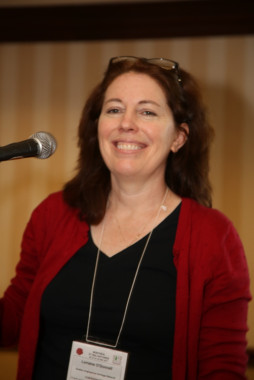 Speaker Lorraine O'Donnell, 2017 QAHN-FHQ Convention, Montreal