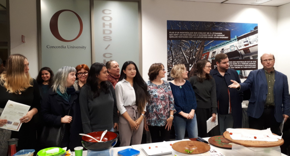 Launch of Quebec Heritage News, Fall 2018 Edition (Concordia University, November 2018)