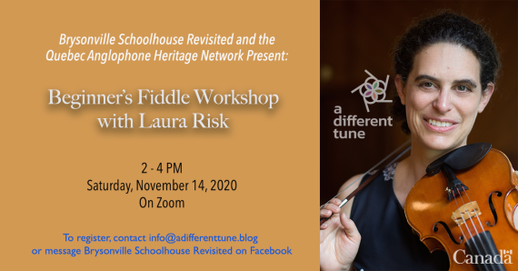 Fiddle anyone?? QAHN's "Musical Heritage" presents... Laura Risk