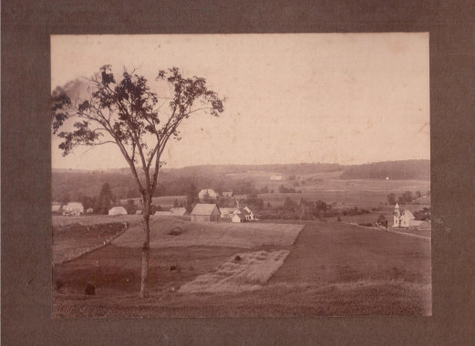 Village de Milby, vers les années 1800