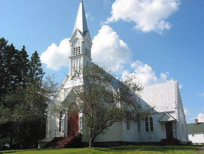 Église unie / United Church, Sawyerville