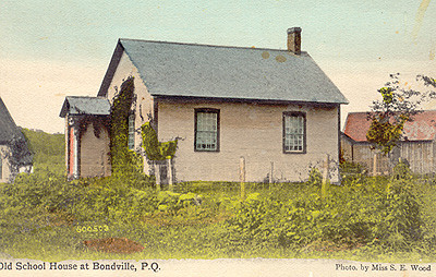 Ancienne école de rang / Old schoolhouse, Bondville