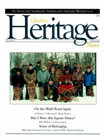 QHN Heritage News, Winter 2022