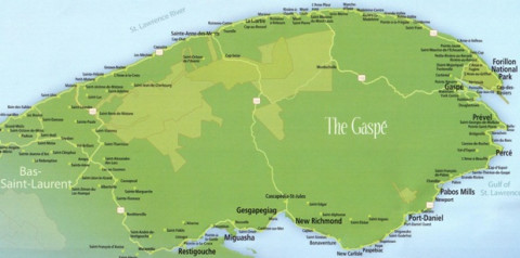 The Gaspé Peninsula /La péninsule de Gaspé
