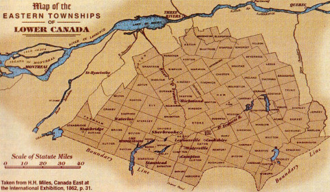 Eastern Townships / Cantons-de-l'Est (1862)