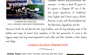 That Village of Fame: Ballads, Singers & History -- Chapeau 1975