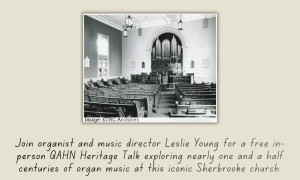 Ourgan Heritage at Plymouth Trinity in Sherbrooke