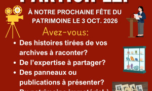 Fête du patrimoine 2026