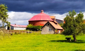 Holmes Round Barn, Way's Mills / Grange ronde Holmes à Way's Mills