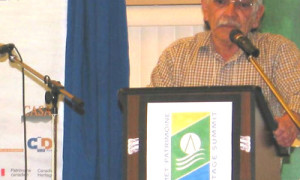 Chief Bernard Jerome of Gesgapegiag