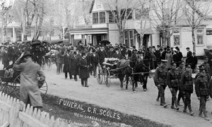 Funérailles de C. R. Scoles / Funeral of C. R. Scoles (1916)