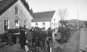 École et église, Cascapédia / Cascapedia school and church