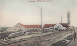 Scieries Price, Matane, vers 1910 / Price Sawmills, Matane, c.1910