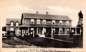 "Green Gables," Legatt's Point, Metis Beach, vers 1915 / c.1915