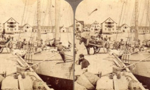 Le quai à Paspébiac / Dock in Paspebiac