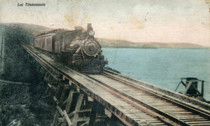 Railway, Lake Temiscouata, c.1910
