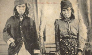 Femmes autochtones, Gaspé / Indigenous women, Gaspé