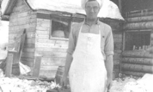 Jimmy Willett, cuisinier du camp / camp cook