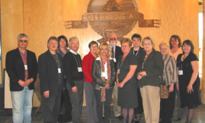 Staff and volunteers from CASA and QAHN