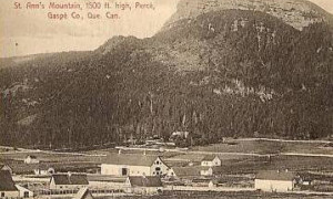 Mont Saint-Anne (altitude : 1,500 pieds) / St. Ann Mountain (1500 feet high)