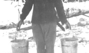 Walter Milligan au travail / Chore boy Walter Milligan