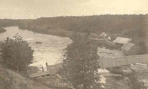 Pont près du moulin Boyce, v. 1890 / Bridge near Boyce's Mill, c.1890
