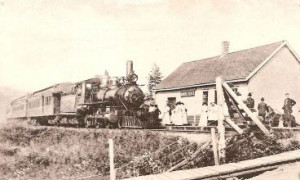 Gare du Canadian Northern / Station, Canadian Northern Railway