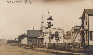 Centreville de Rawdon, vers 1915 / Downtown Rawdon, c.1915