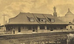 Gare du Canadien Pacifique, v. 1930 / Station, Canadian Pacific Railway, c.1930