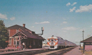 Train station, Dorval, 1970 / Gare de Dorval, 1970